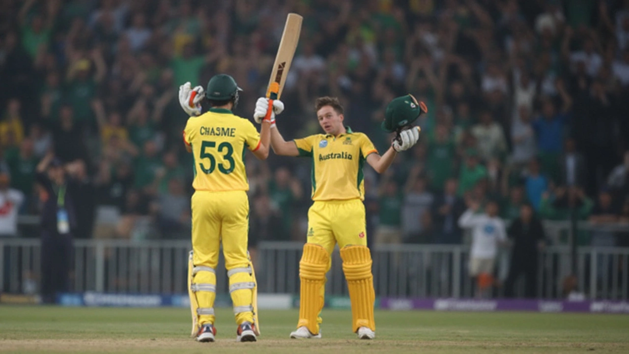 Australia Clinches Historic Victory Over England in Champions Trophy Opener