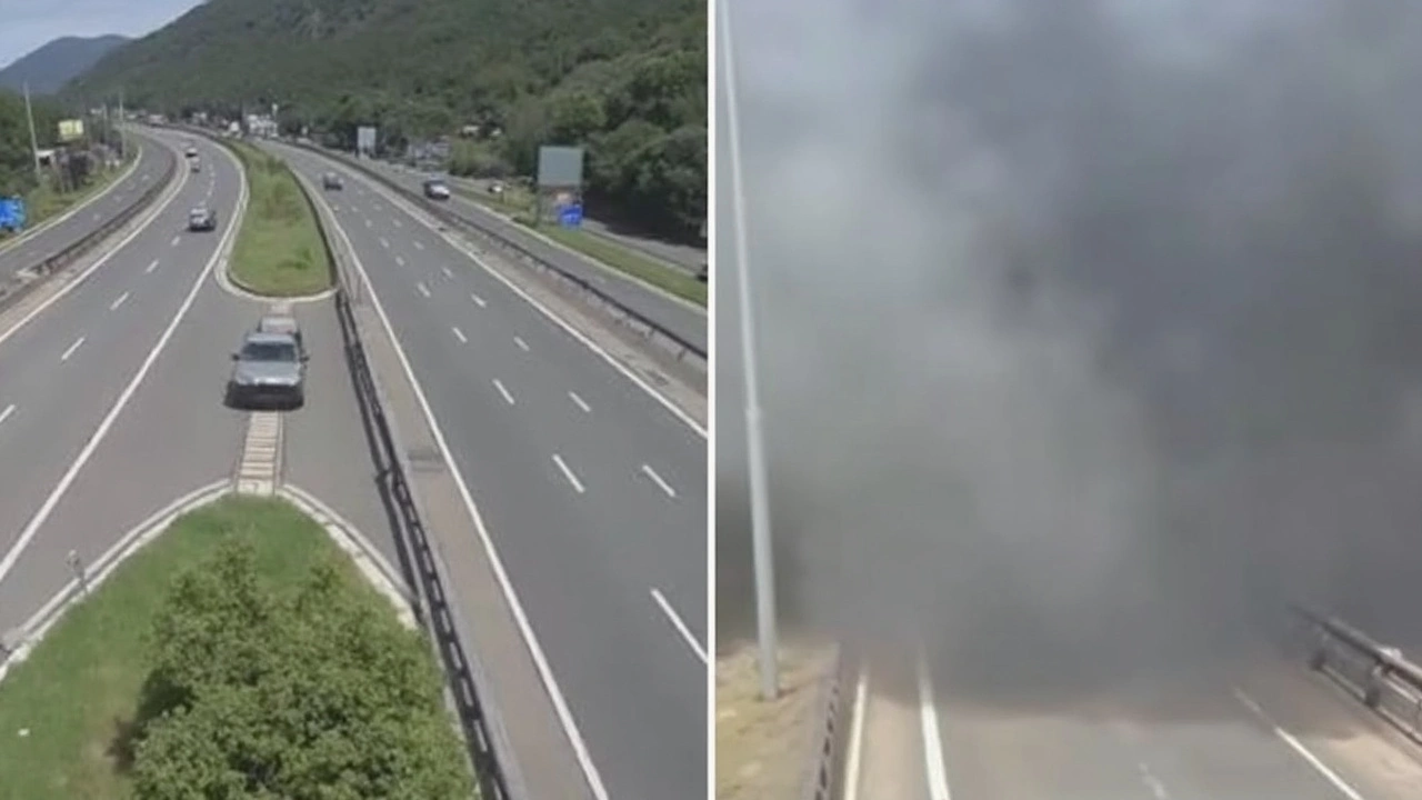 Smoke from Vehicle Fire Sparks Rush Hour Emergency in Conwy Tunnel, Drivers Trapped on A55