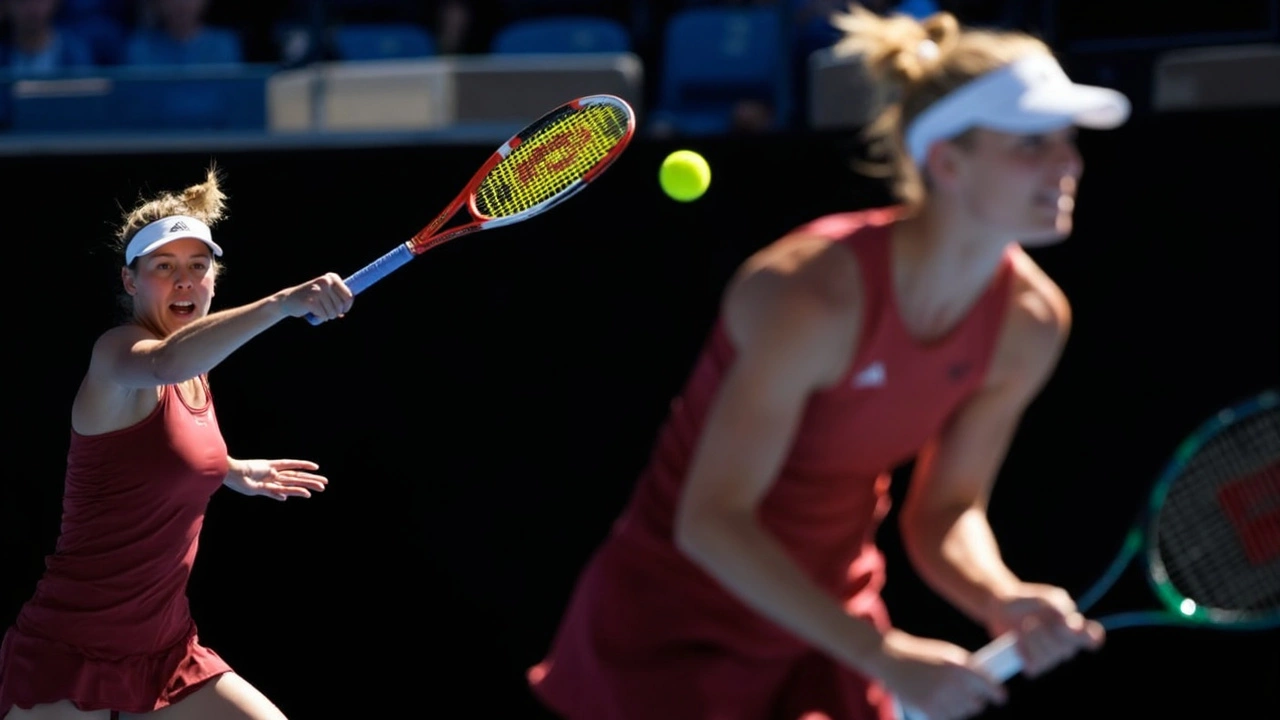 Dabrowski and Routliffe's Grit Tested in Australian Open Women's Doubles Semifinal Loss