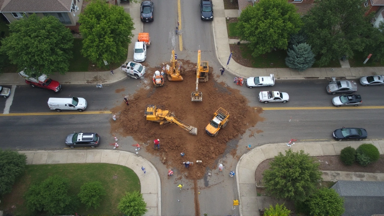DeKalb Water Main Break Leaves Residents Without Service: Crews Struggle Without Clear Repair Timeline