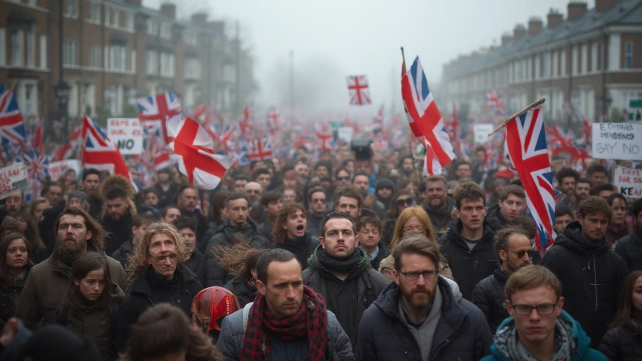 Asylum hotels protests spread across UK as councils turn to courts