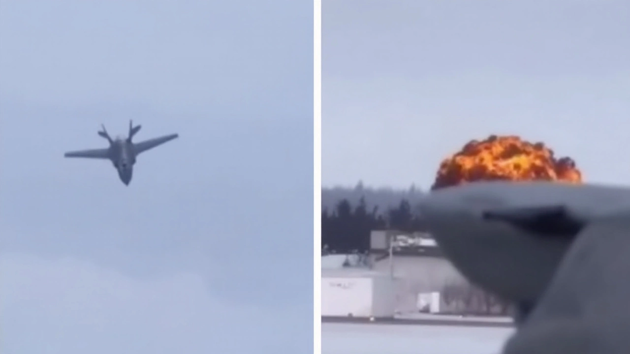 F-16 crash in Poland cancels Radom airshow as investigators probe fatal rehearsal fireball